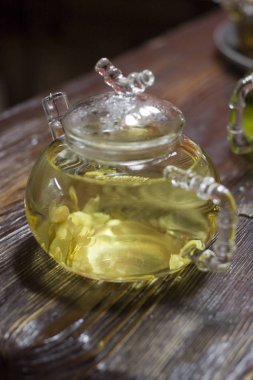 cam çaydanlık ve kupa