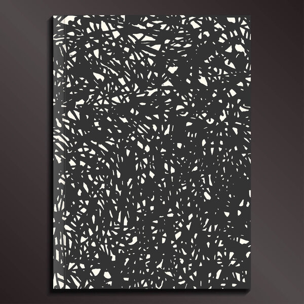 stylish colorful book cover template, vector, illustration