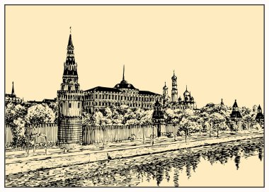 Msk Kremlin duvar 01 v