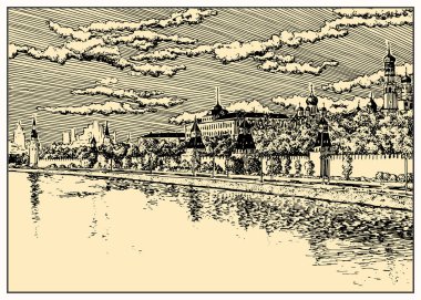 Msk Kremlin duvar 02 v