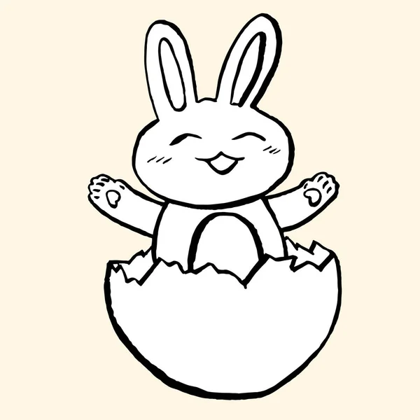 蛋兔 — 图库矢量图片