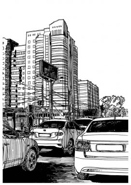 Şehir görünümü E