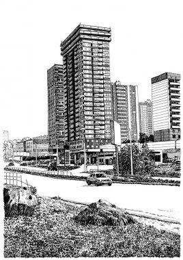 Şehir görünümü O