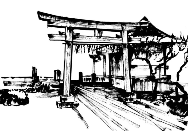 Japan Gate 1A — Stock Photo, Image