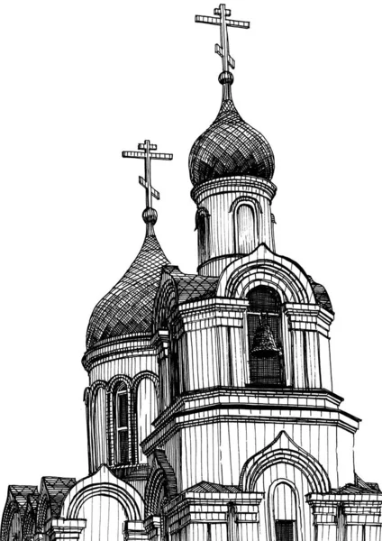 Ruská církev 1 — Stock fotografie