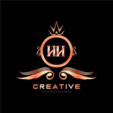 Renkli Çember şablon vektörlü ilk logo.