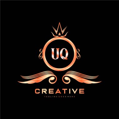 Renkli Çember şablon vektörlü ilk logo.