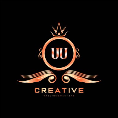 Renkli Çember şablon vektörlü ilk logo.