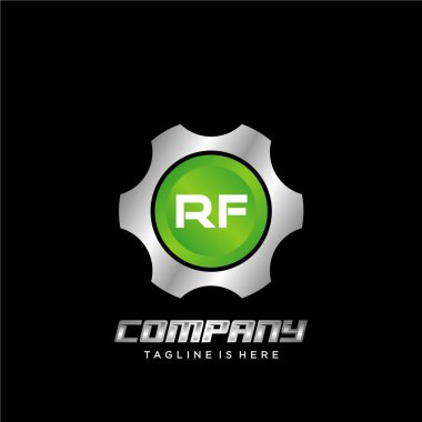 İlk Dişli Simgesi Logo Tasarım Elemanı