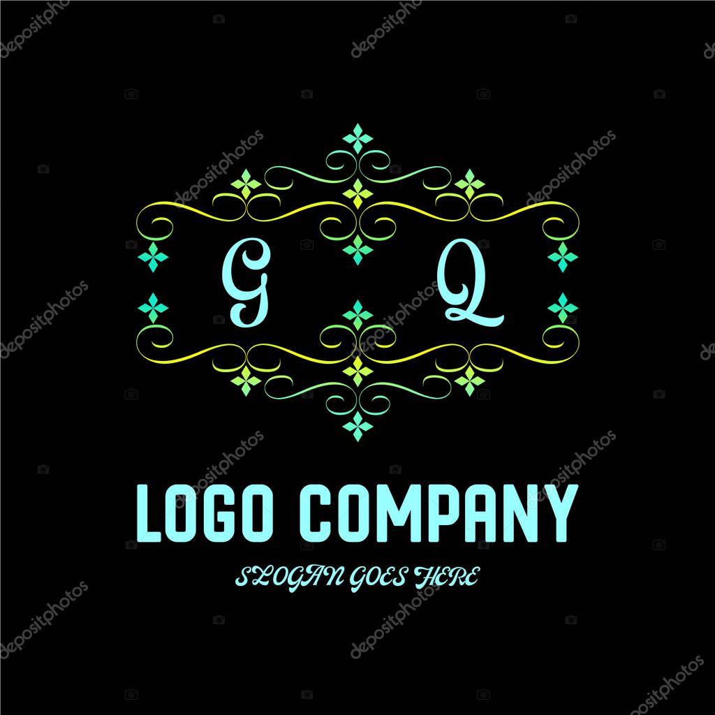 Letter Initial Monogram Brand Logo Template.