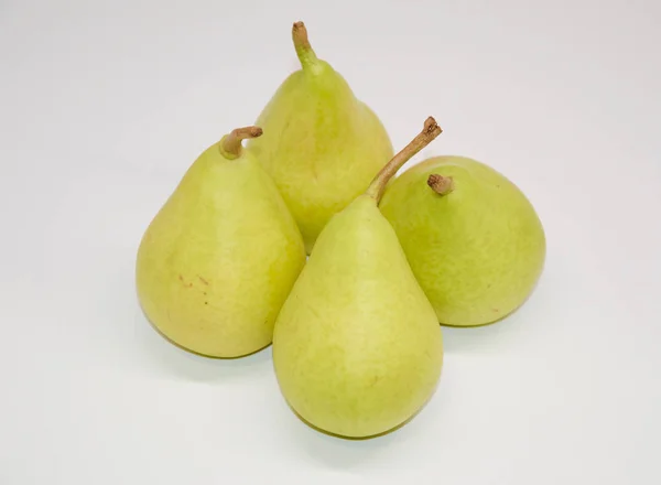 Various pears isolated — Stock Photo, Image