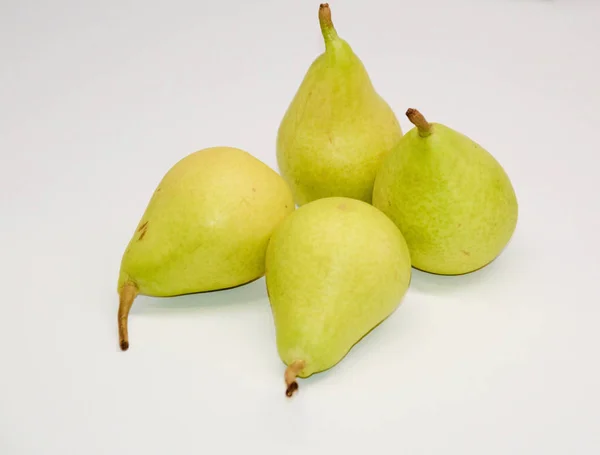 Various pears isolated — Stock Photo, Image