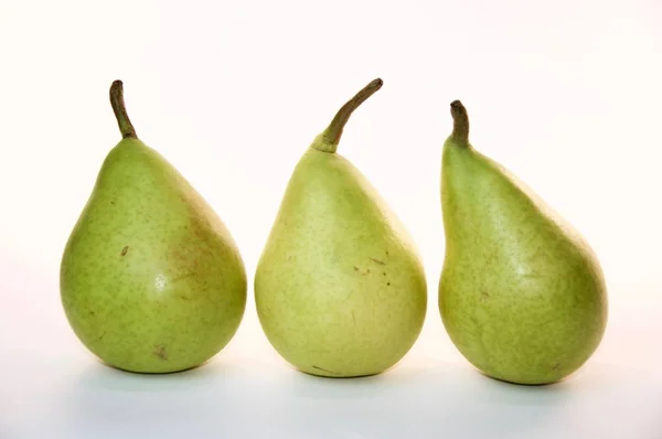 Three pears isolated — Stock Photo, Image