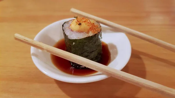 Sushi připravené k jídlu — Stock fotografie