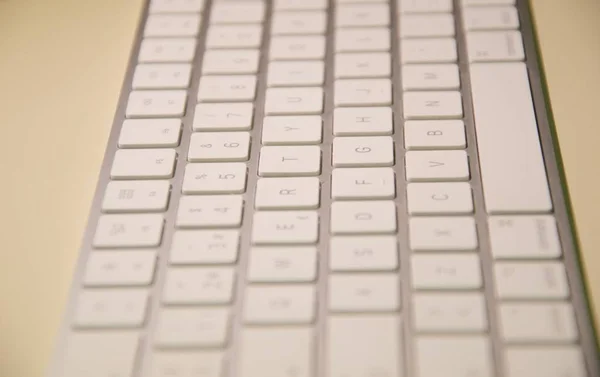 Qwerty keyboard for computer — Stock Photo, Image