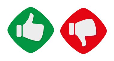 Beyaz arkaplanda el simgesi