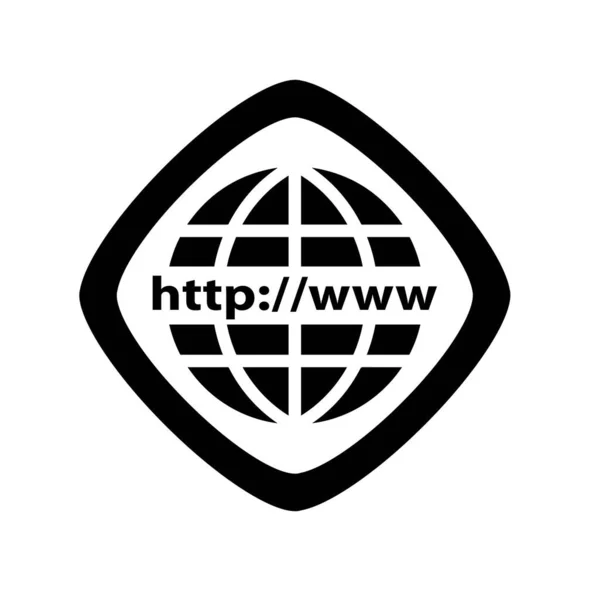 Vettore Icone Web Livello Mondiale — Vettoriale Stock