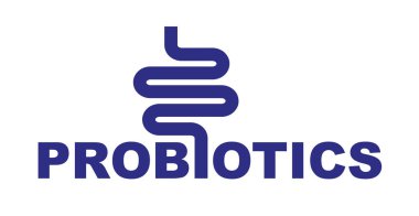Probiyotik metin arka planı. Mikro probiyotik mikroorganizma