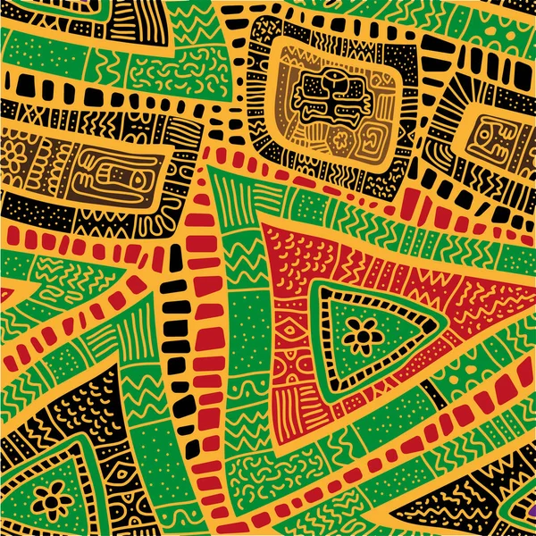 Afrika motiflerinin kusursuz deseni