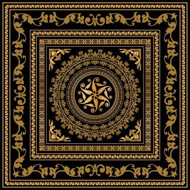 Değerli taşlar, altın zincirler ve incilerle süslenmiş kusursuz desenler..