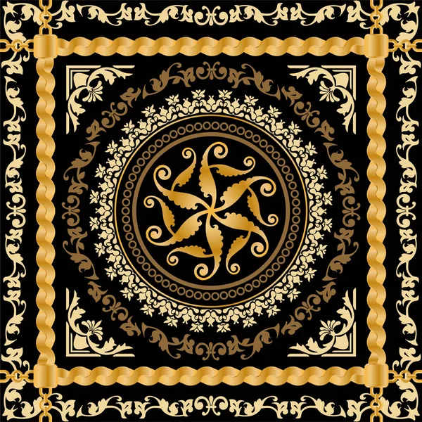 Değerli taşlar, altın zincirler ve incilerle süslenmiş kusursuz desenler..