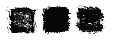 Beyaz arkaplanda grunge damgası