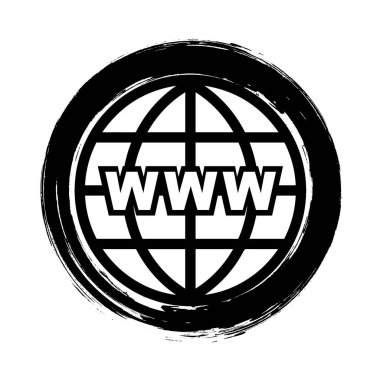 www vektör simgesi düğmesi