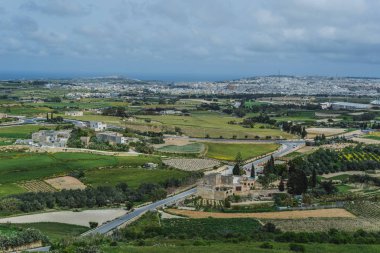 Bahar zaman Mdina, Malta çok oy alan fotoğraf