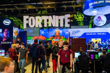 Katowice, Polonya - 3 Mart 2019: Intel Extreme Masters 2019 - E