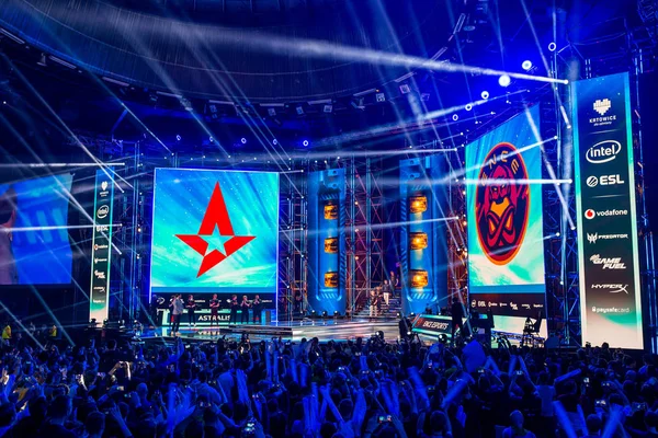 Katowice, Polonya - 3 Mart 2019: Intel Extreme Masters 2019 - E