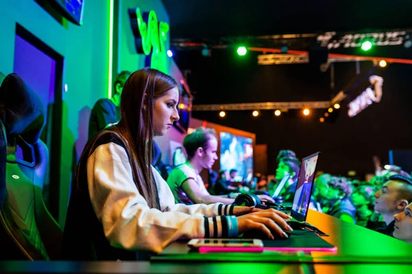 Katowice, Polonya - 3 Mart 2019: Intel Extreme Masters 2019 - E