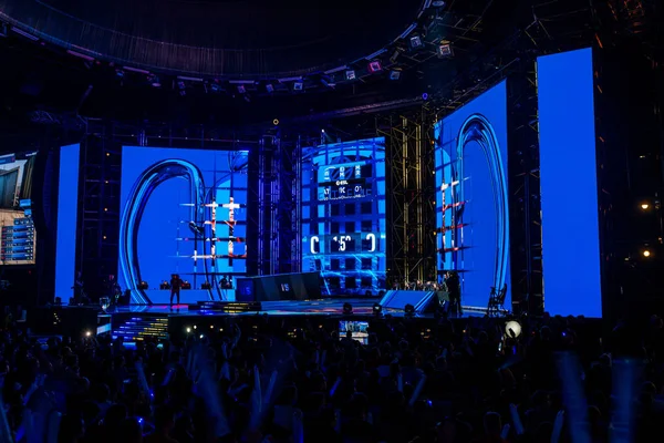 Katowice, Polonya - 3 Mart 2019: Intel Extreme Masters 2019 - E