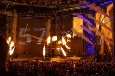 Katowice, Polonya - 3 Mart 2019: Intel Extreme Masters 2019 - E