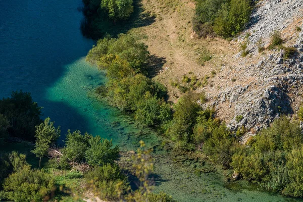 Zrmanja kanyonu, Zadar'da Zrmanja Nehri, Dalmaçya, Hırvatistan
