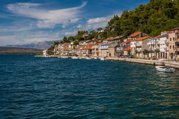 Novigrad City, Dalmácia, Croácia. Cidade na costa do Adriático . — Fotografia de Stock