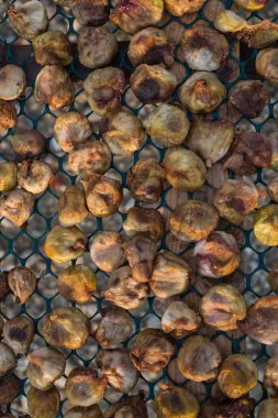 Kuru incir arka plan. Kuru, doğal incir fotoğrafı.