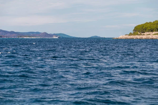 Idilic view on the mediterranean sea, Murter, Dalmatia, Croatia — Stock Photo, Image