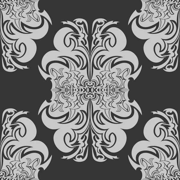 Sorunsuz doku ile süsler. Doku ile dekoratif süsler. Vektör çizim.