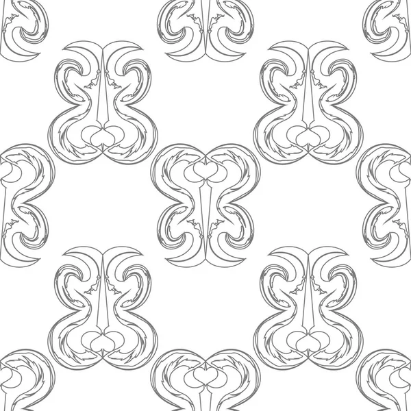 Textura Perfecta Con Adornos Textura Con Ornamentos Decorativos Ilustración Vectorial — Archivo Imágenes Vectoriales