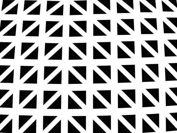 Template Triangles Black White Template Triangles Vector Illustration — Stock Vector