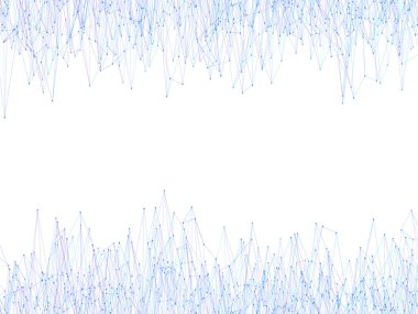 Gürültü oluşturan çizgilerle arka plan. Mavi çizgilerle desen. Vektör çizimi