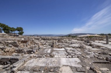 Antik kent Zippori harabeleri ve mozaikleri, Ulusal Park, İsrail.