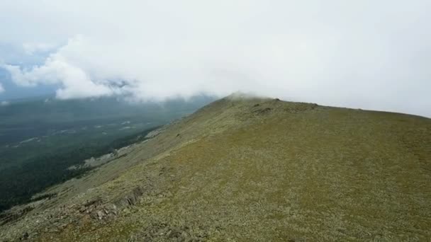 Chaîne Montagnes Dans Les Nuages — Video