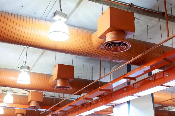 Air conditioner ventilation installation system in building