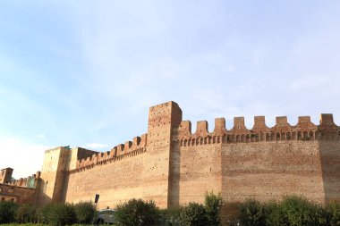Cittadella, il Padova, İtalya - görüntü Ortaçağ duvarlı şehir