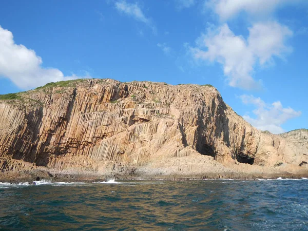 Wulkaniczne Wyspy Hong Kong Park Geologiczny — Zdjęcie stockowe