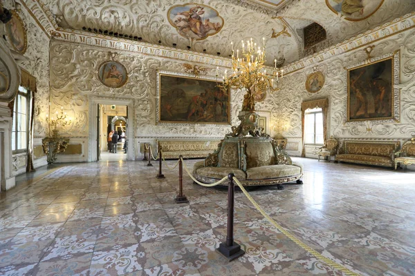 Padua Italien Okt 2016 Barock Interiör Villa Contarini Okt 2016 — Stockfoto