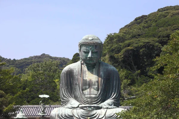 Buddha Kamakura Landmark Japánban — Stock Fotó