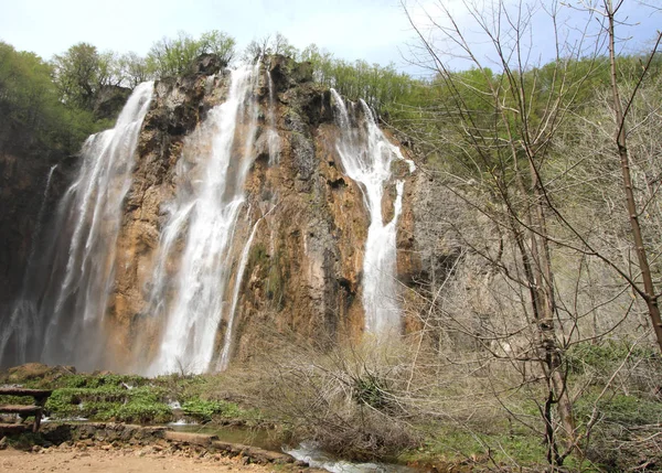 Plitvice Nationaalpark Unesco Werelderfgoed Kroatië — Stockfoto