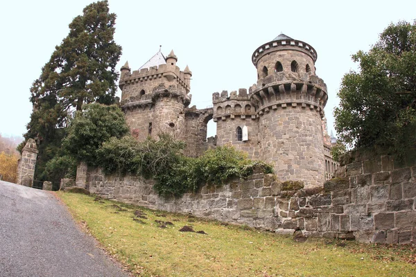 Castelo Lowenburg Também Conhecido Como Castelo Leão Kassel Longo Rota — Fotografia de Stock